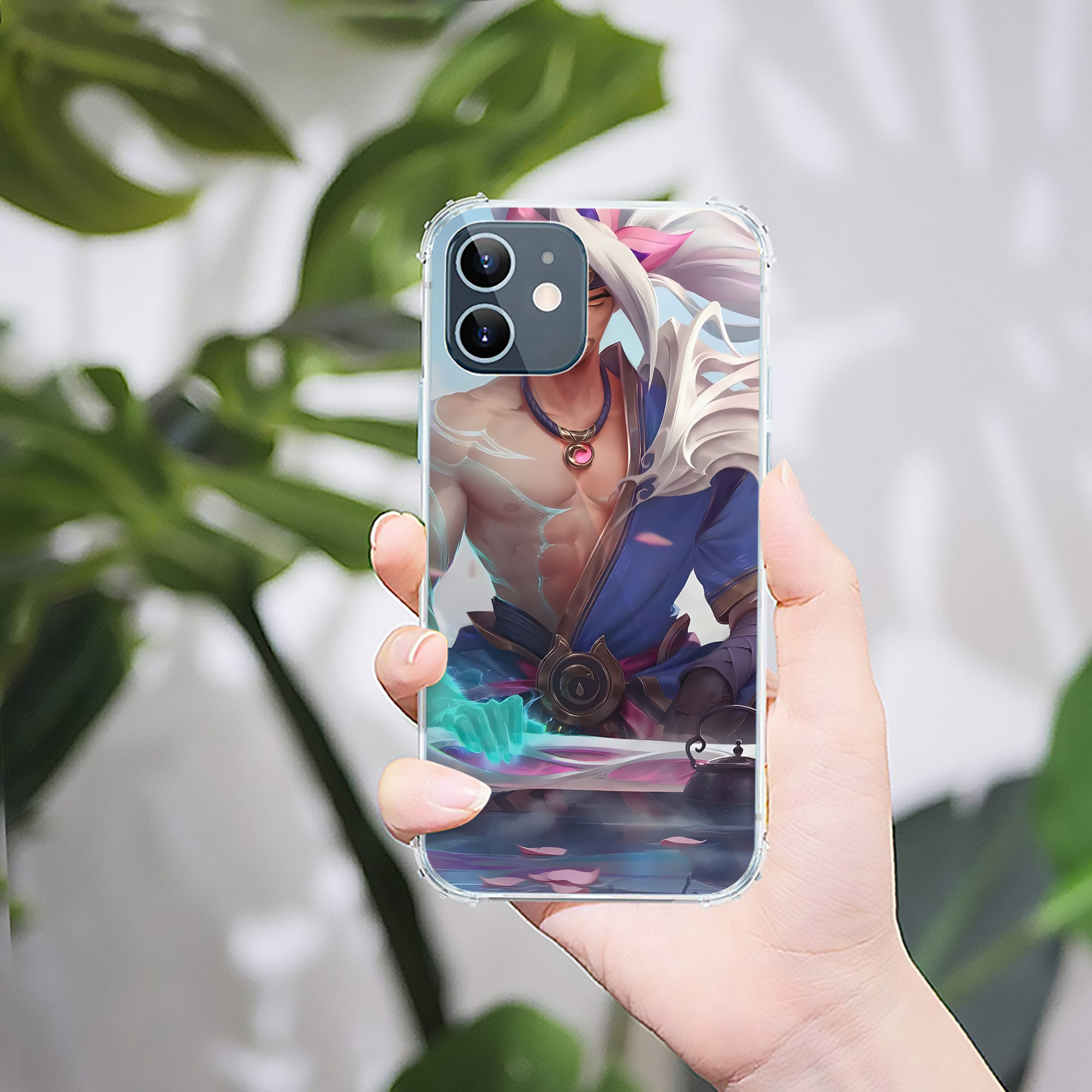 （画像用） リーグ・オブ・レジェンド League of Legends LOL 【iPhone 12シリーズ対応】透明スマホケース（クリアソフトケース）